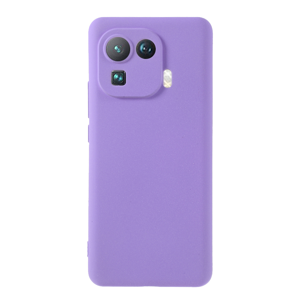 

Shel du Téléphone TPU Matte Double Face Pour Xiaomi Mi 11 Pro - Violet