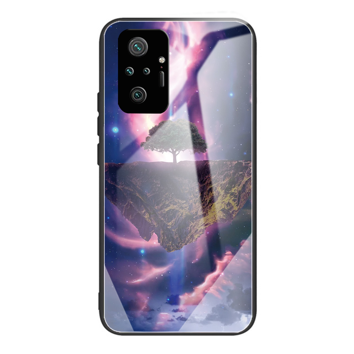 

Musterdruck Weicher TPU Anti -scratch -stoßfänger Design Temperierter Glas Rückzugabdeckung Für Xiaomi Redmi Note 10 Pro Max / Anmerkung 10 Pro 4g (global) / Anmerkung 10 Pro 4g (indien) - Aurora Nacht, Xiaomi Redmi Note 10 Pro Max 4G