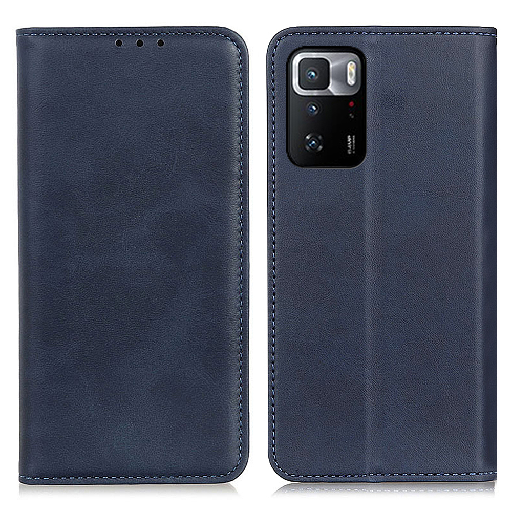 

Magnetische Attraktion 360 ° Volle Abdeckung Split Leder Brieftasche Stand Telefonabdeckung Für Xiaomi Poco X3 GT / Redmi Note 10 Pro 5G (China) - Blau, Xiaomi Poco X3 GT