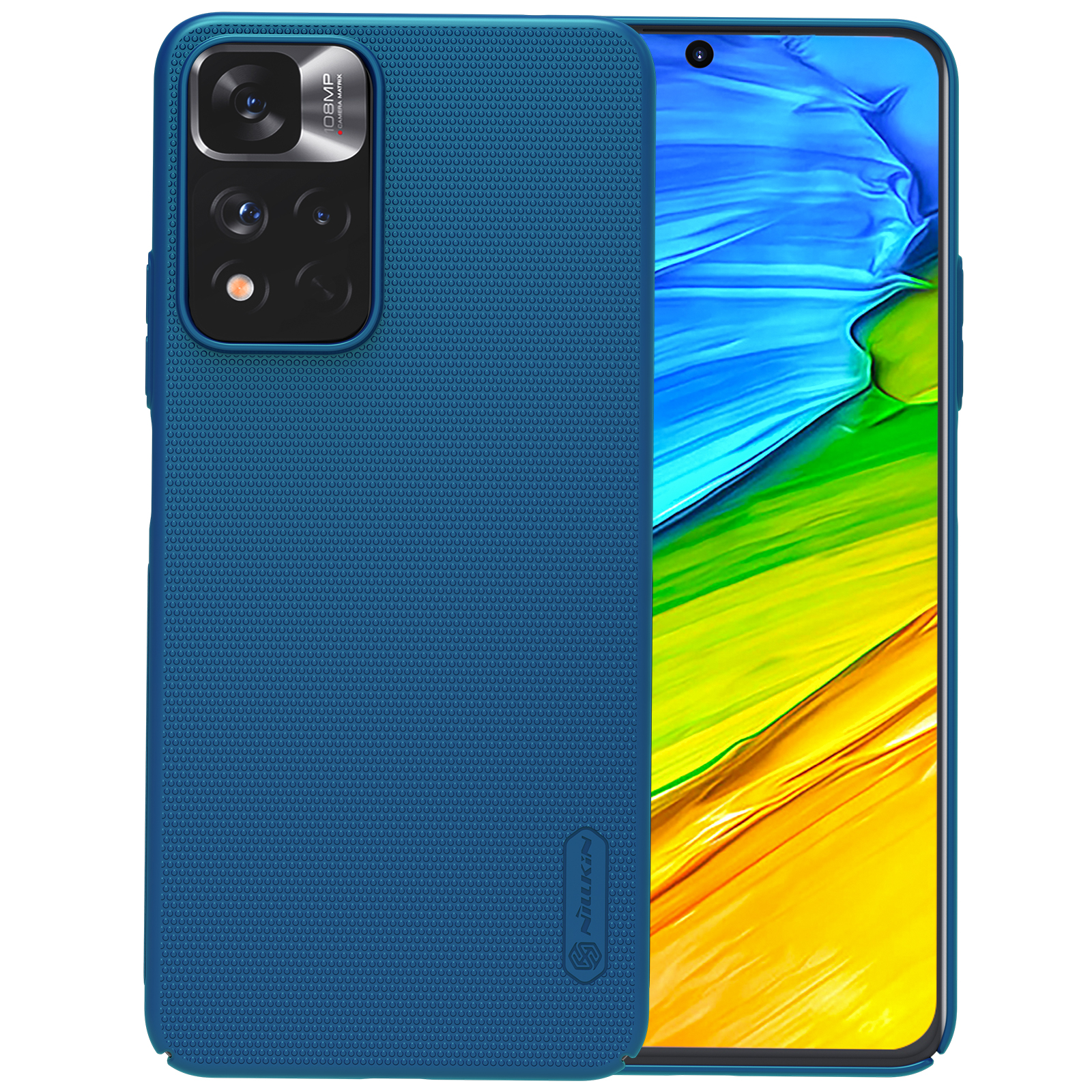 

Nillkin Super Frosted Shield Series Anti-rutsch-mattbeschichtungsoberfläche Hartes Pc-schutzfall Für Xiaomi Redmi Note 11 Pro 5G (China) (MediaTek)/11 Pro+ 5G - Blau, Xiaomi Redmi Note 11 Pro 5G (China) (MediaTek)