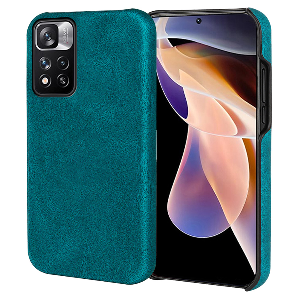 

Unvollständige Abdeckung Zurück -schutzpu -leder -pc -hülle Mobiltelefon Shell Für Xiaomi Redmi Note 11 Pro+ 5G/Redmi Note 11 Pro 5G (China) (MediaTek)+ - Cyan, Xiaomi Redmi Note 11 Pro 5G (China) (MediaTek)