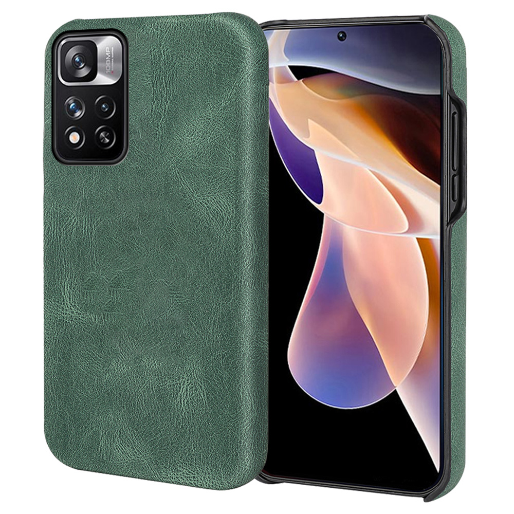 

Unvollständige Abdeckung Zurück -schutzpu -leder -pc -hülle Mobiltelefon Shell Für Xiaomi Redmi Note 11 Pro+ 5G/Redmi Note 11 Pro 5G (China) (MediaTek)+ - Grün, Xiaomi Redmi Note 11 Pro 5G (China) (MediaTek)
