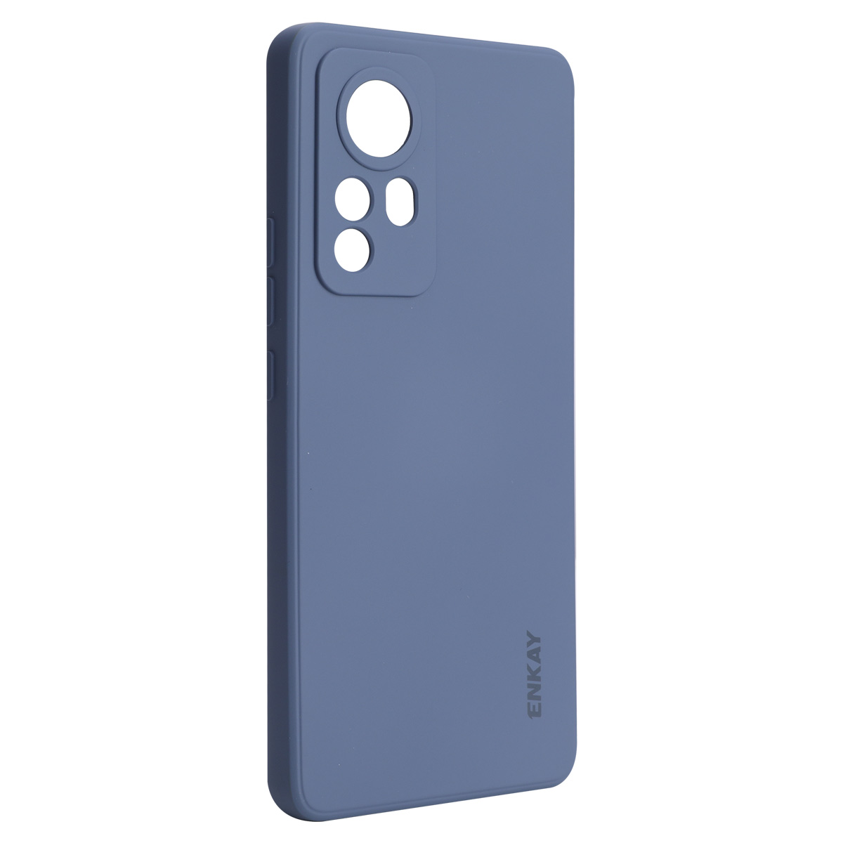 

Enkay Hut Prince Für Xiaomi 12 Pro 5g / 12s Pro 5G /12 Pro (abmessung) 5G Festkörper-dropfen-resistente Mobiltelefonabdeckung Flüssiges Silikon-präzise Ultra Slim Phone Case - Dunkelblau, Xiaomi 12 Pro 5G