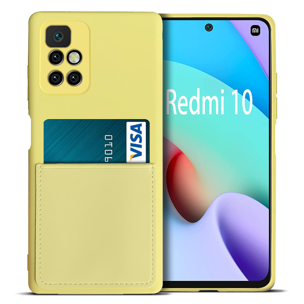 

Pour Xiaomi Redmi Note 11 4G (mediatek) / Redmi 10 4G (2021) / Redmi 10 2022 4G / 10 Prime Card Slot Conception - Jaune, UMI Umidigi A7 Pro