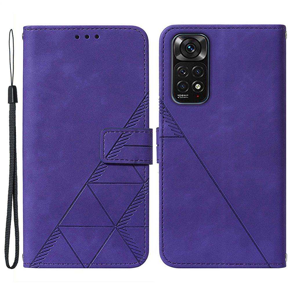 

Yb-sprudelmuster Serie-1 Für Xiaomi Redmi Anmerkung 11 4G (qualcomm)/e-hülle Für Xiaomi Note 11s 4G Business Phone Hülle Schockproof Folio Flip Cover Eingeprägter Ledergehäuse Mit Stand Wallet - Violett, Xiaomi Redmi Note 11 4G (Qualcomm)