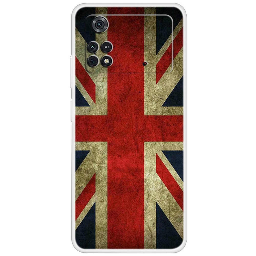 

Für Xiaomi Poco X4 Pro 5G -muster Druckweiche TPU Phone Case Bump Proof Schutzvorzugsabdeckung - Britische Flagge, Xiaomi Poco X4 Pro 5G