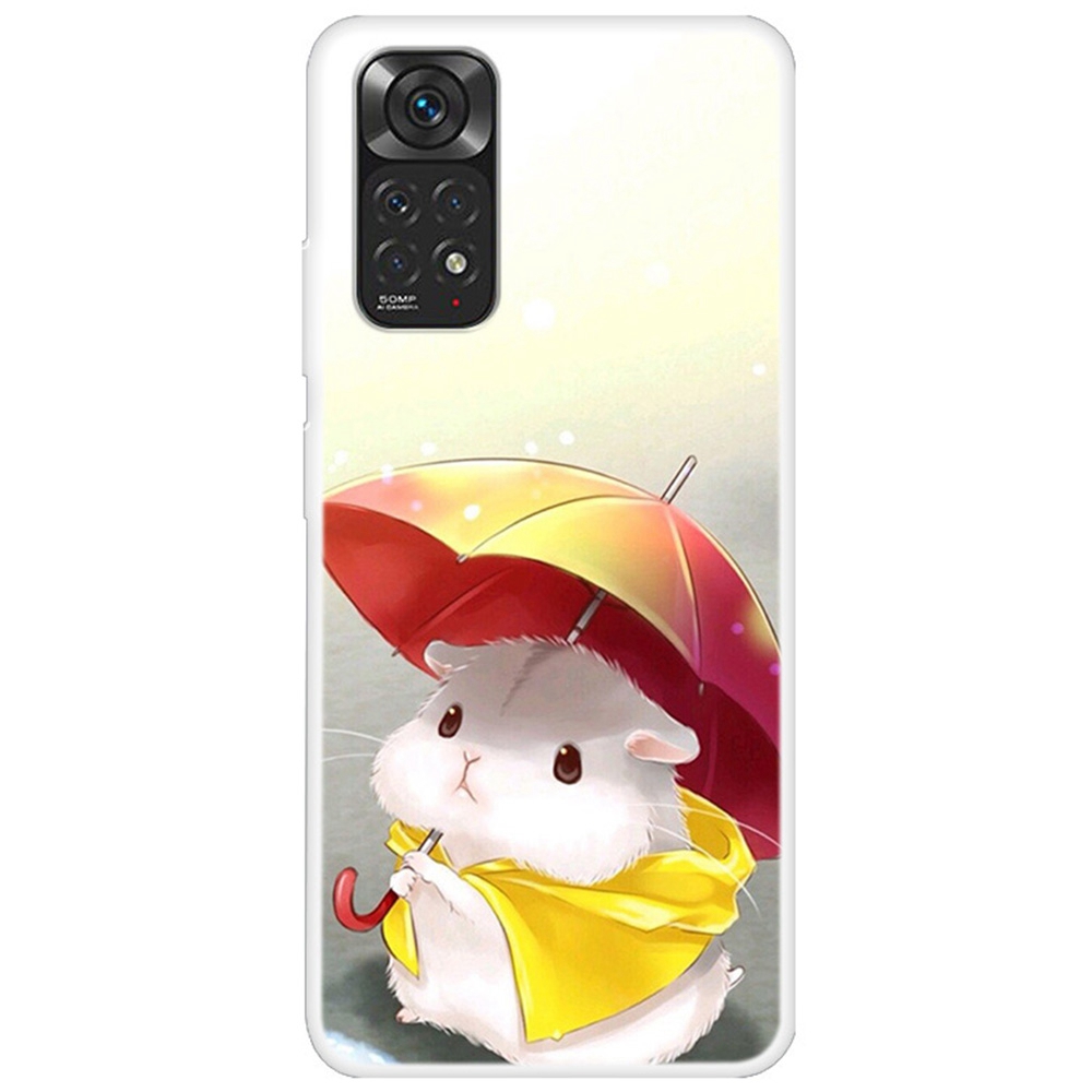 

Für Xiaomi Redmi Note 11 4G (Qualcomm) / Anmerkung 11s 4G Musterdruck Kratzfestes TPU Phone Case Schutzrückdeckel - Kleines Eichhörnchen, Xiaomi Redmi Note 11 4G (Qualcomm)