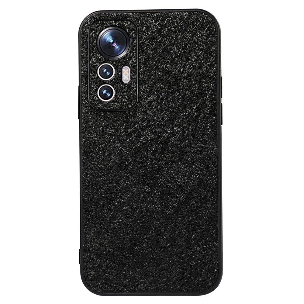 

Für Xiaomi 12 Lite Crazy Horse Texture Phone Deckung Kratzfestes PU -Leder -beschichtete TPU + PC -Schutzhülle - Schwarz, Xiaomi 12 Lite 5G