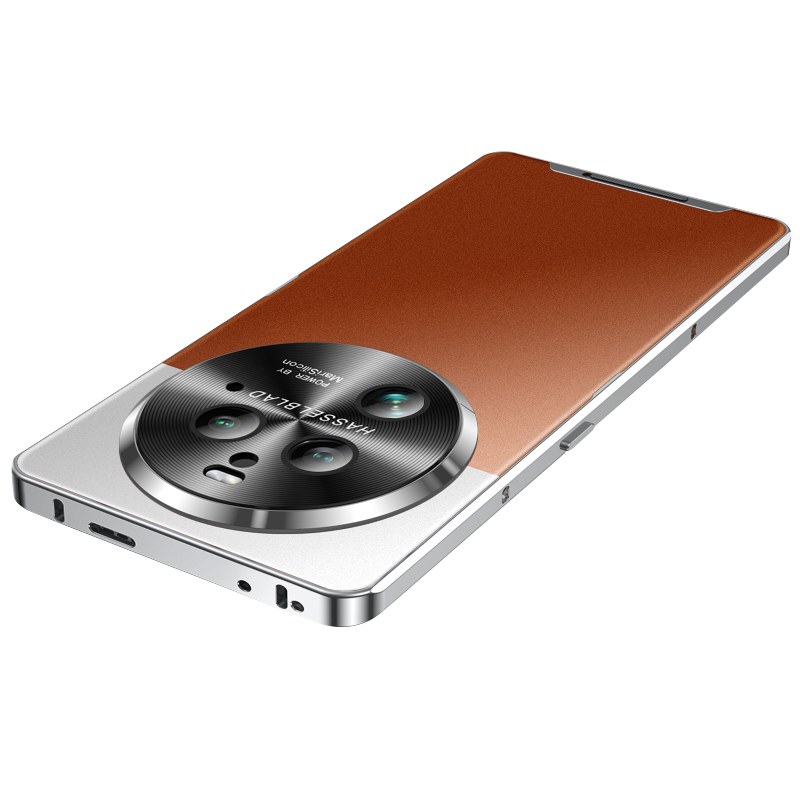 

Für Oppo Finden Sie X6 Pro Magnetic Phone Case Electroplating Metall Frame Matter Rückzugsabdeckung Mit Linsenschutz - Silber, Oppo Find X6 Pro
