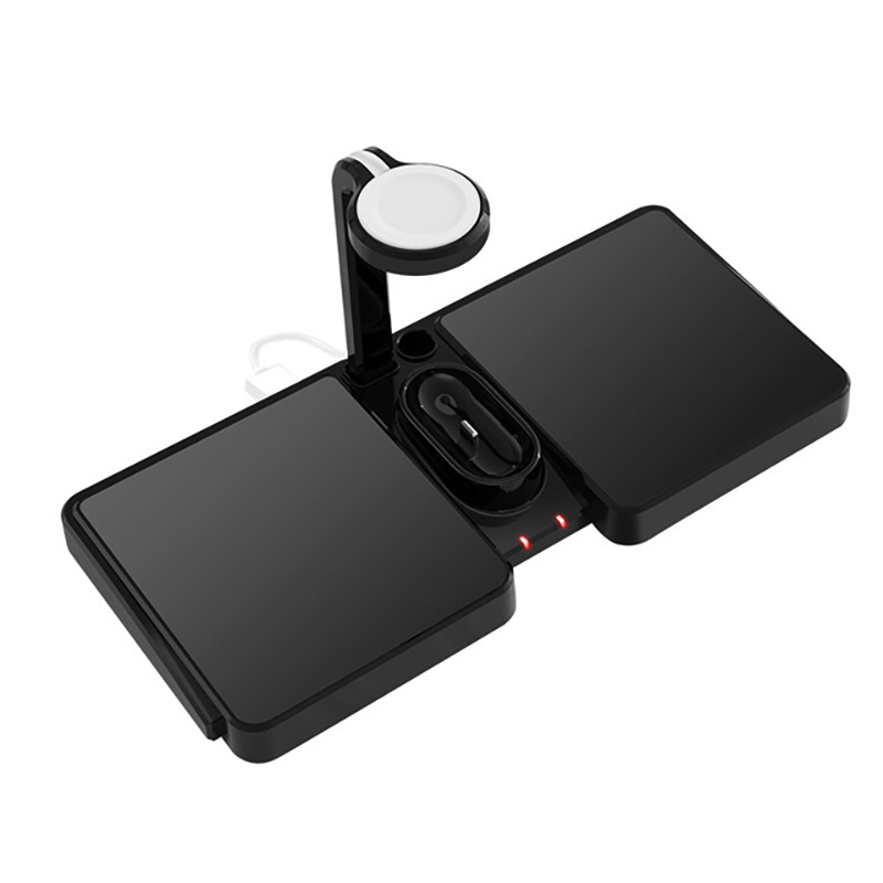 

864 4 in 1 Wireless Charger QI10W for Mobile Phone Watch Earphone, Universal