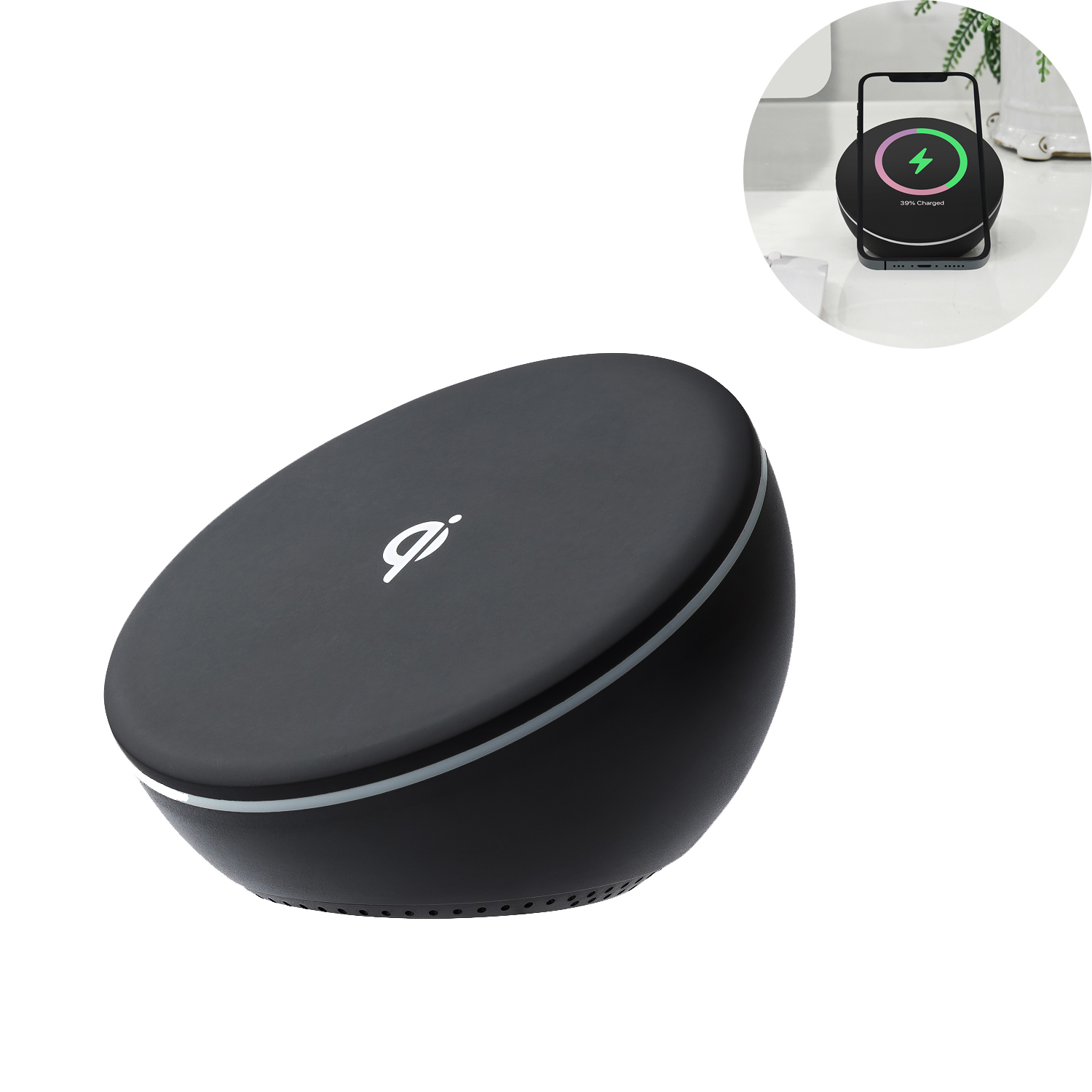 

Q8 Magnetic Wireless Charger for iPhone 12/iPhone 12 Pro/12min/12 Pro max and Other Smartphones with Qi Wireless Charger Support, Universal
