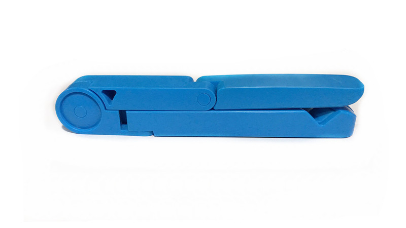 

Portable Folding Adjustable Desk Bracket Mount Stand for Tablets - Blue, iPhone 12 mini