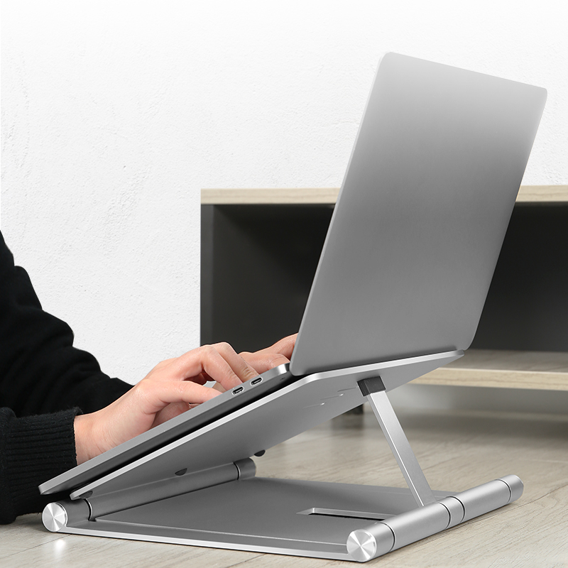 

LLANO LJN-ZJ016 Z1 Adjustable Desktop Notebook Stand Aluminum Alloy Laptop Riser Holder Bracket, Universal