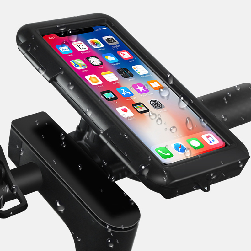

Fahrrad -lenker Wasserdichtes Telefon Hülle Fahrrad Radfahren Mobiltelefon GPS -halterung Klammer