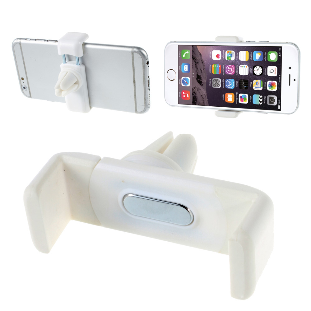 

Car Air Vent Car Phone Mount Holder for iPhone Samsung Sony etc - White, iPhone 6 4.7-inch