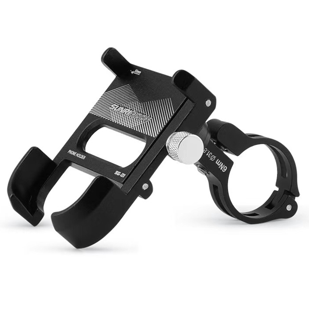 

Sunrimoon SG-01 Großer Version Universal Bike Phone Mount Waterdelefonhalter Für Roadbike/ MTB/ Scooter - Schwarz
