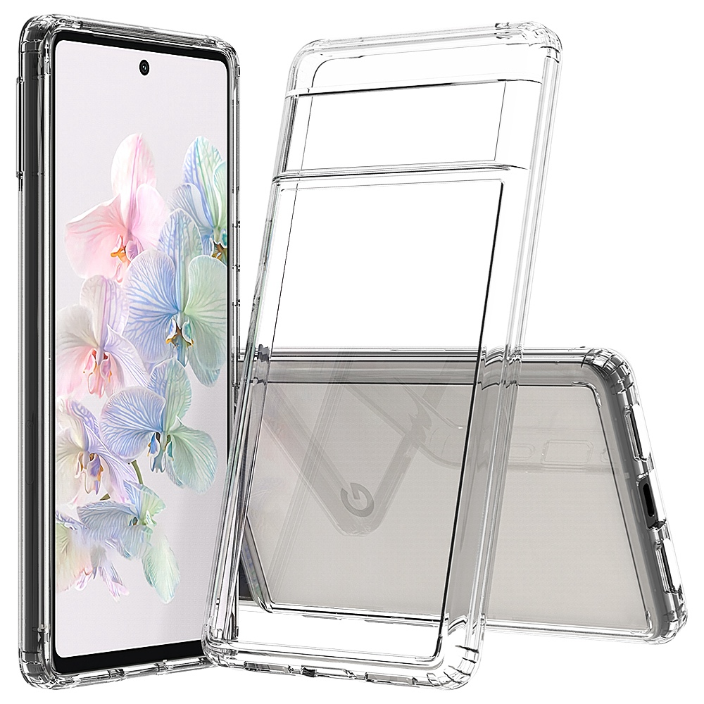 

Für Google Pixel 7 Tpu-rahmen-acryl-rückseite Deckung Anti-kratzer Transparenter Schutzhülle, Google Pixel 7 5G
