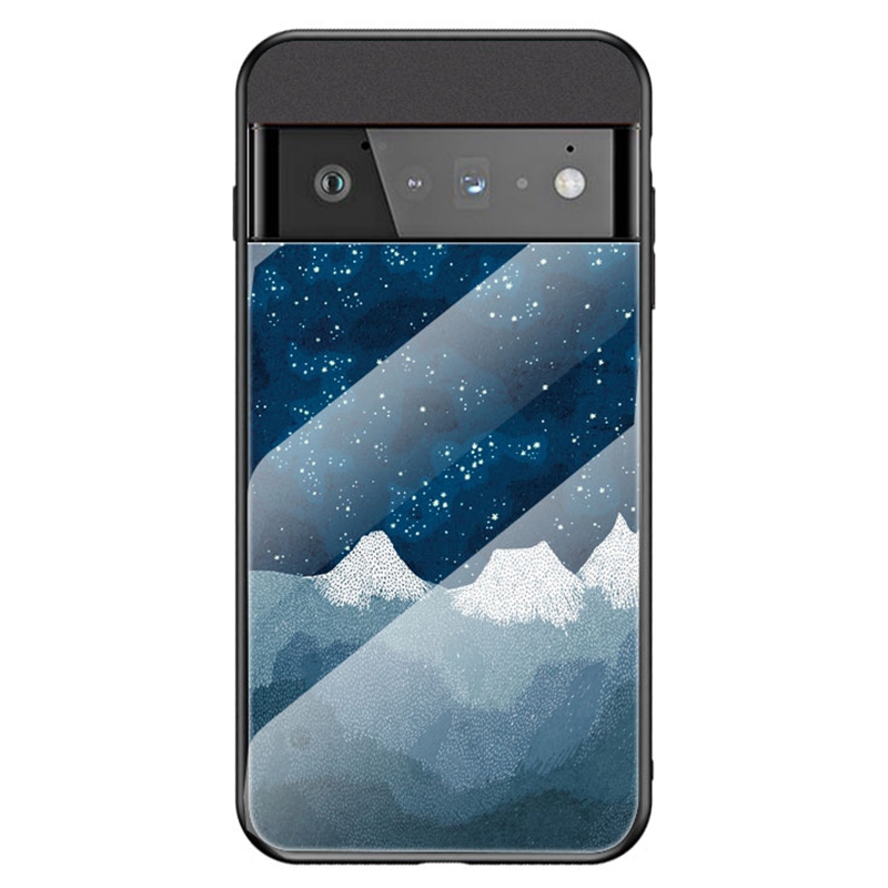 

Für Google Pixel 7 Starry Sky Muster Temperiertes Glas Zurück - Sternenhimmel Streuen, Google Pixel 7 5G