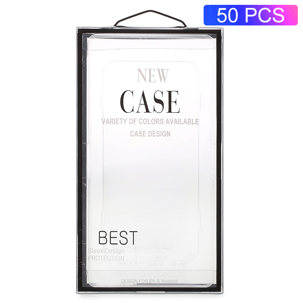 

50PCS/Lot Plastic Packaging Box for iPhone 8/7/6s/6 Case, iPhone 12 mini