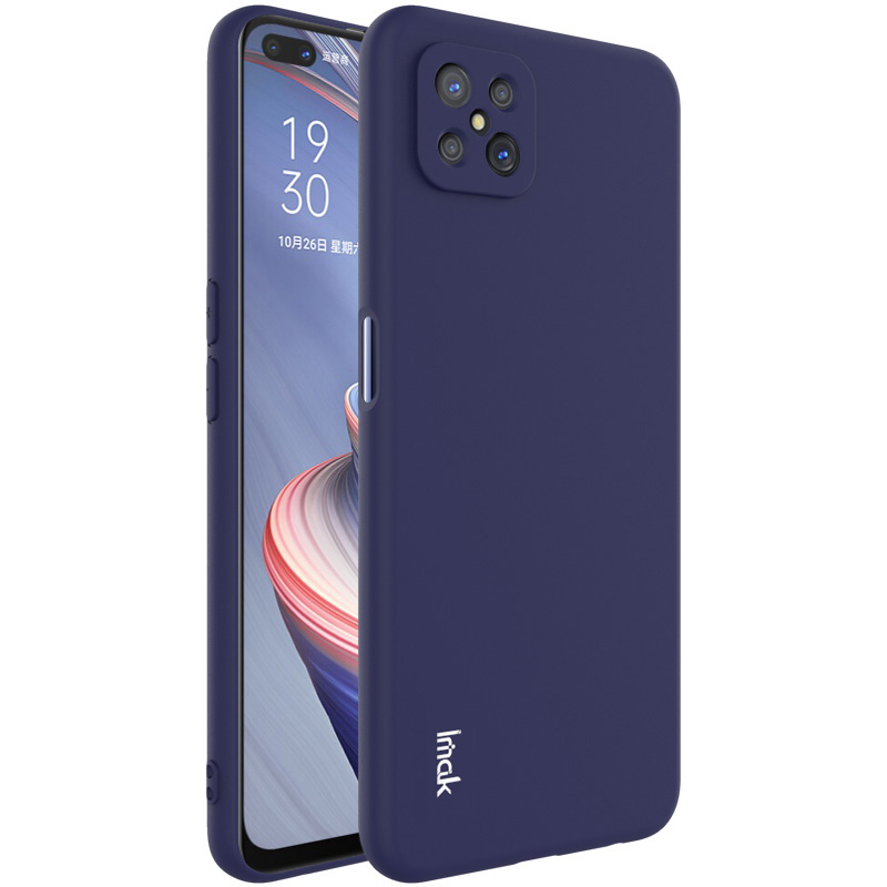 

IMAK Uc-1-serie Matte TPU Cover Für Oppo A92s - Dunkelblau, OPPO A92s