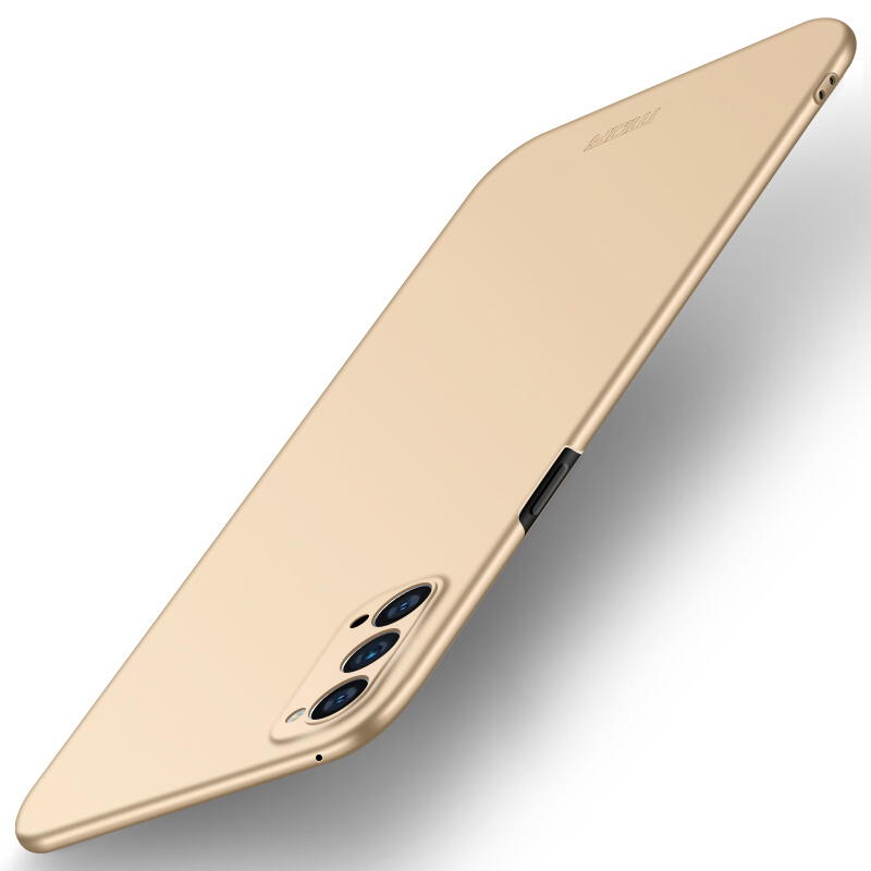 

Mofi Shield Matte Kunststoff Stylish Back Protector Shell Für Oppo Reno4 Pro 4g - Gold, Oppo Reno4 Pro 4G