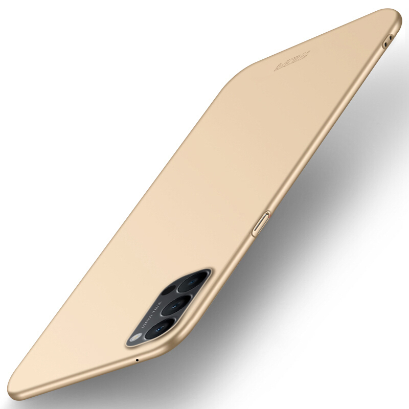 

Mofi Shield Slim Matte Hard PC Shell Für Oppo Reno4 4G - Gold, Oppo Reno4 4G