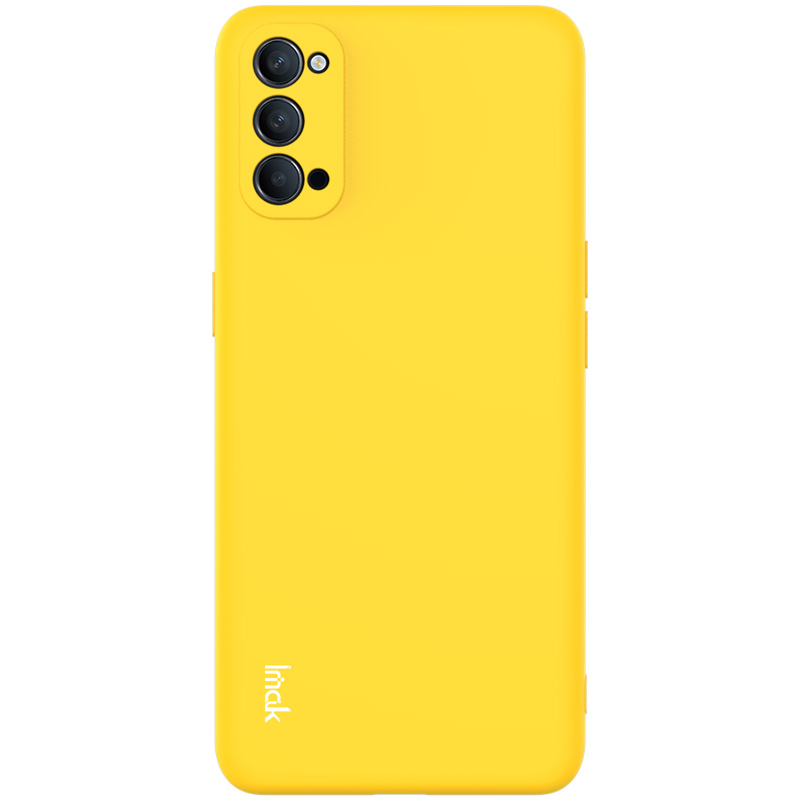 

IMAK UC-2 Hautgefühl Farb Handyabdeckung Für Oppo Reno4 5g - Gelb, Oppo Reno4 5G