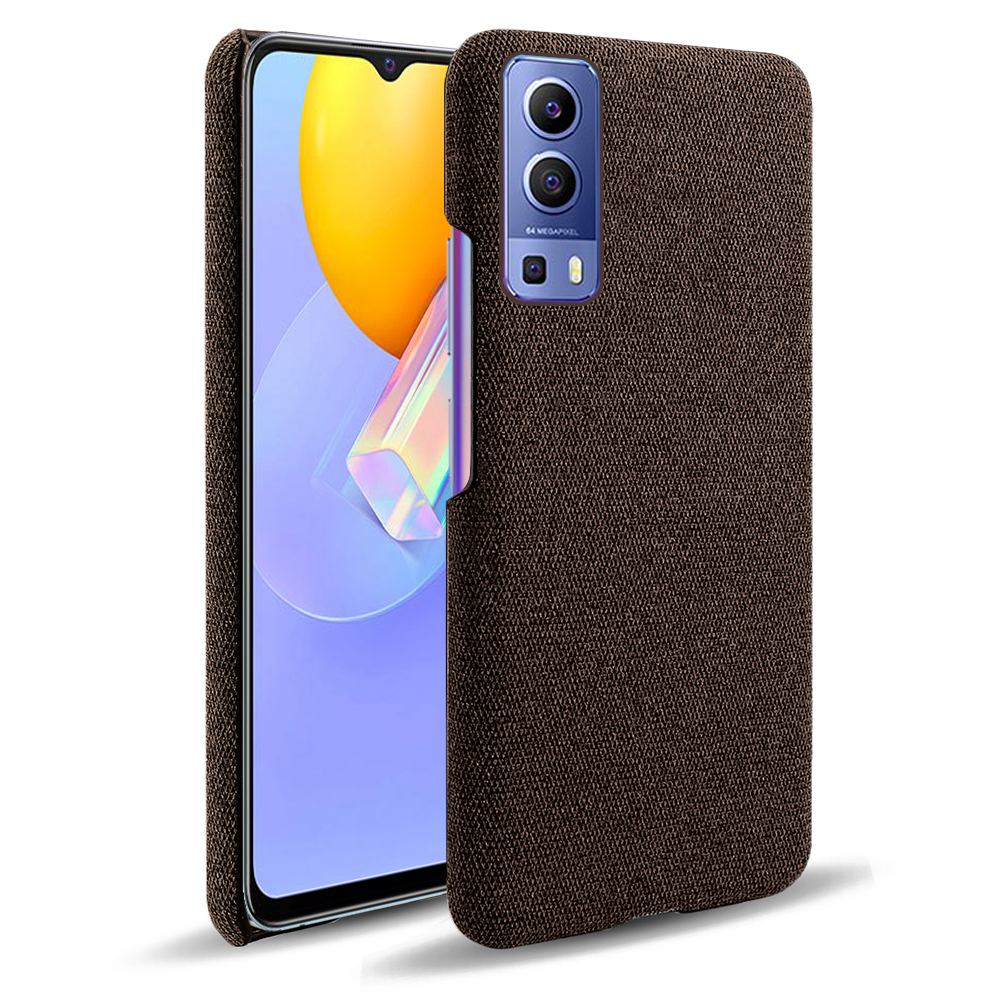 

KSQ -stoff Textur Kunststoffgehäuse Für Vivo Y72 5g - Braun, vivo Y72 5G