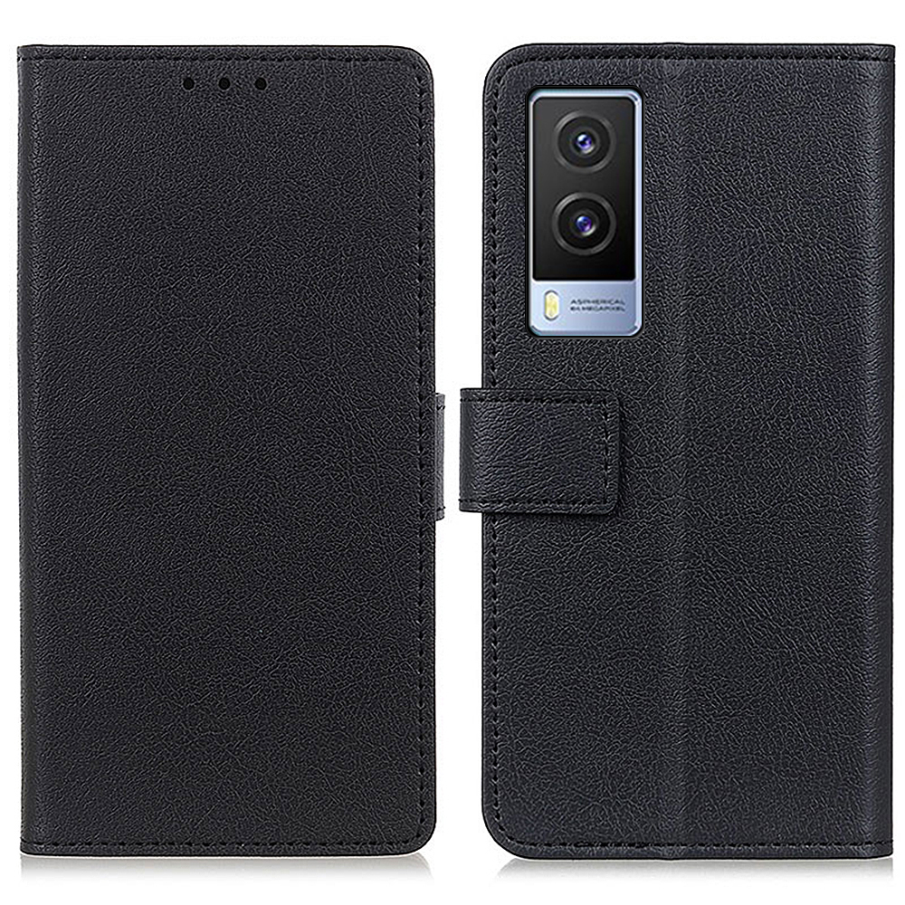 

Vollständige Schützende Kratzfeste Leder-brieftasche Hülle Telefonabdeckung Für Vivo V21e 5g - Schwarz, vivo V21e 5G