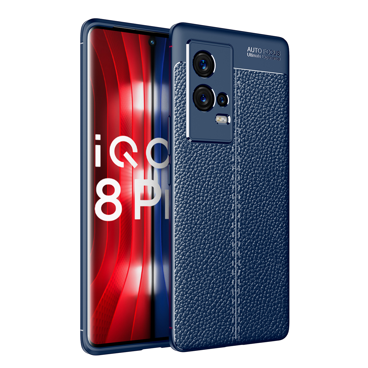 

Étui Anti-rayon Anti-rayures Anti-rayures Texture Anti-rayure TPU Anti-rayures Pour VIVO IQOO 8 PRO - Bleu, vivo vivo iQOO 8 Pro