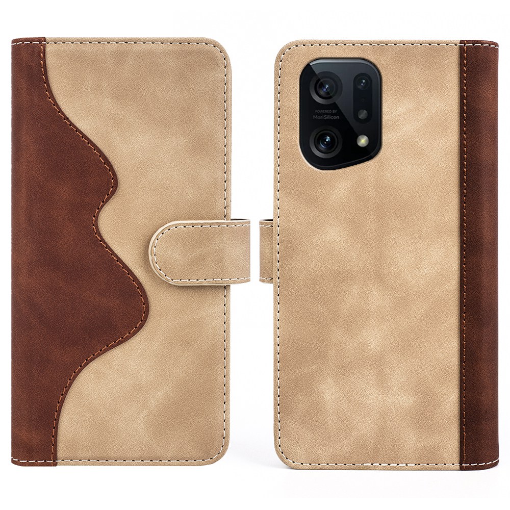 

Für Oppo Finden Sie X5 Folio Flip Magnetic Close - Gelb, Oppo Find X5