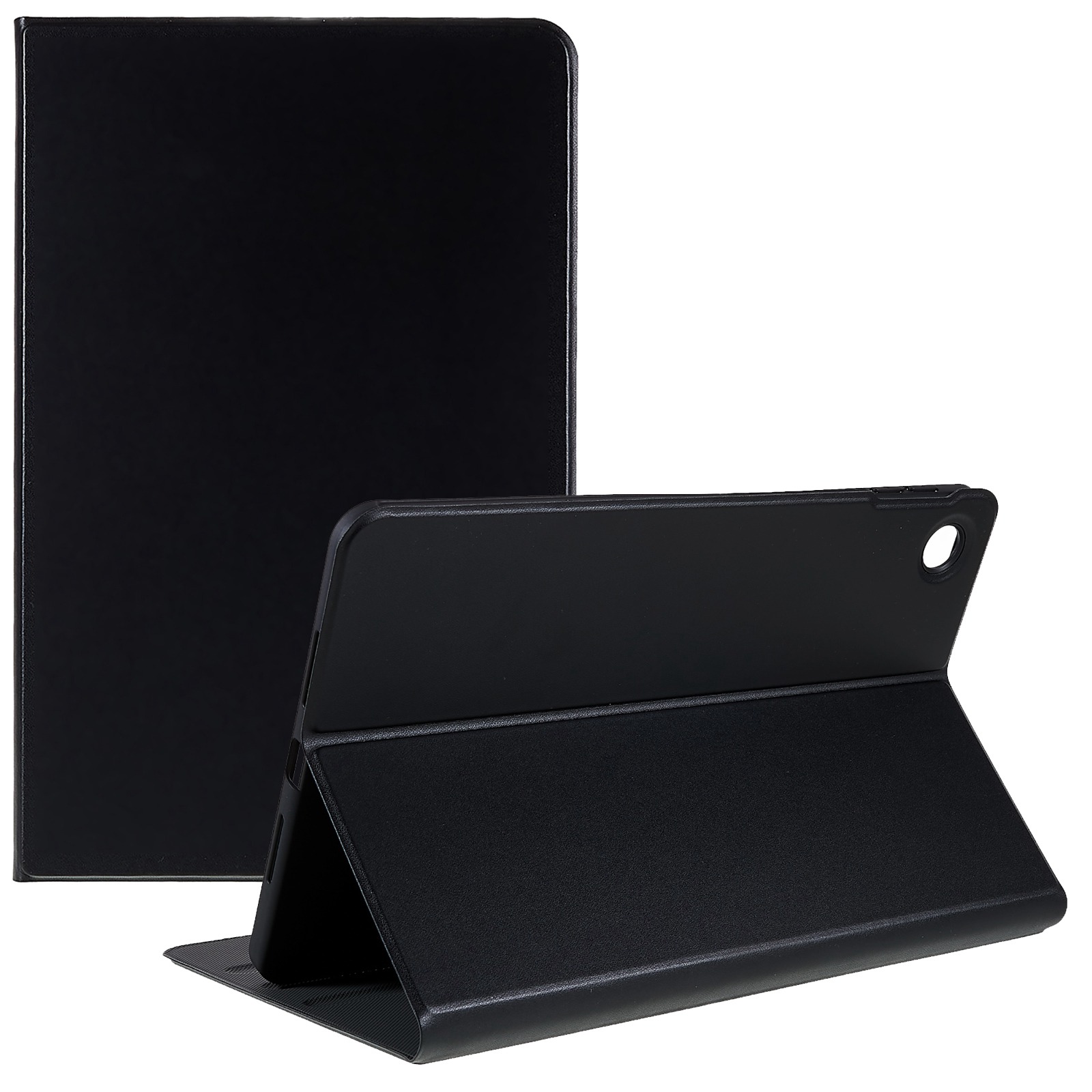 

Verstellbare Ständer PU Leder Hülle Für Oppo Pad Air, Schockdes Folio Flip Tablet Schutzdeckel - Schwarz, Oppo Pad Air