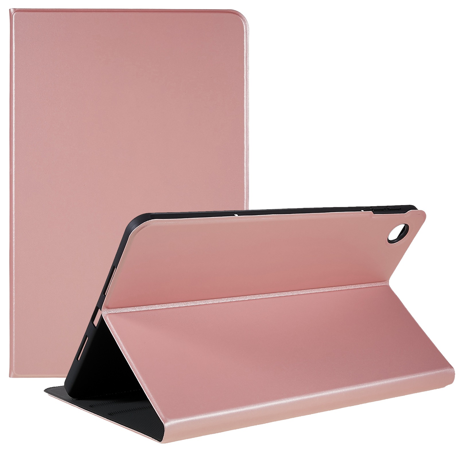 

Verstellbare Ständer PU Leder Hülle Für Oppo Pad Air, Schockdes Folio Flip Tablet Schutzdeckel - Roségold, Oppo Pad Air