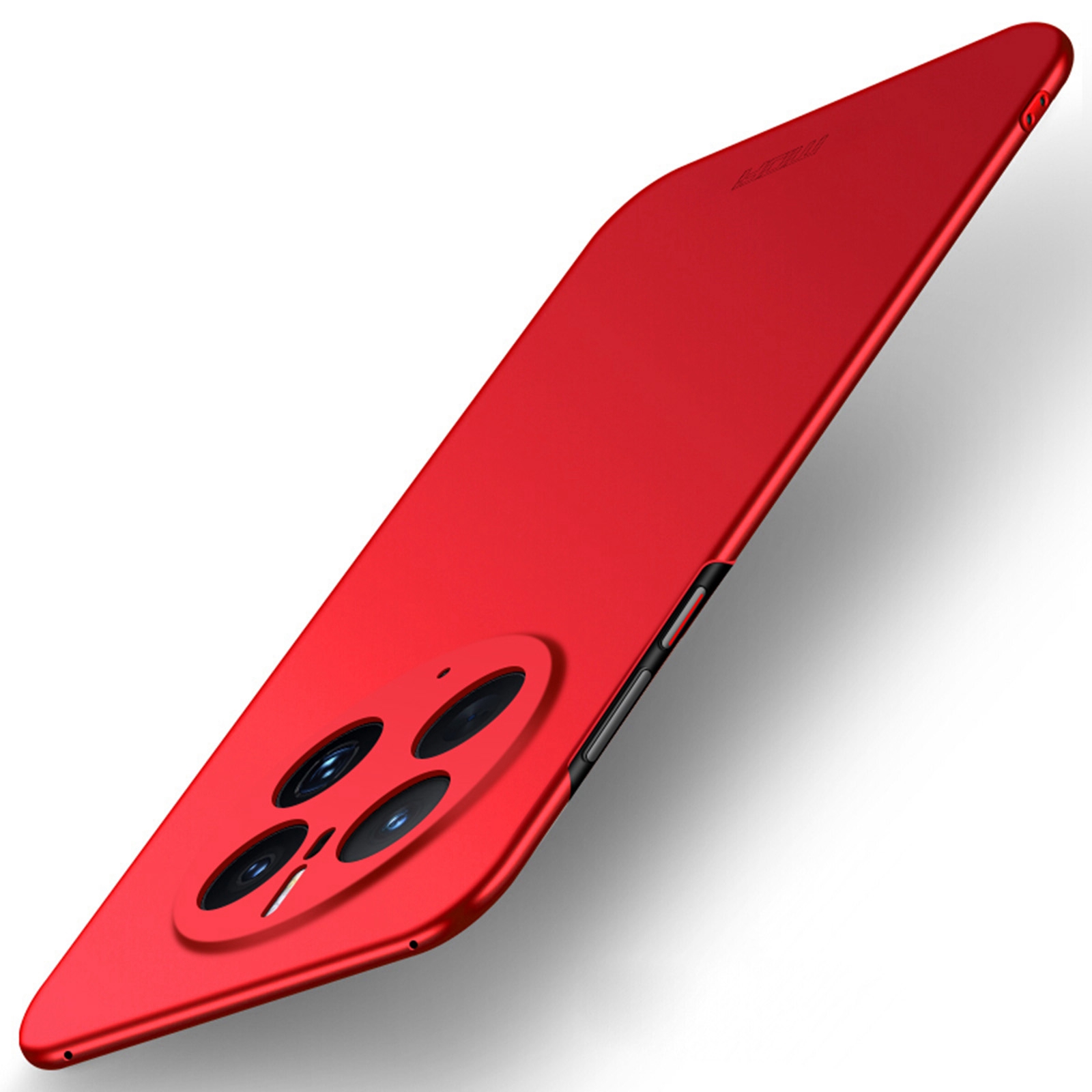 

Mofi JK PC ​​series-1 Für Huawei Mate 50 Pro 4g Matte Hard PC Back Case Anti-schock-protektor-telefonschale Mit Riemen - Rot, Huawei Mate 50 Pro 4G