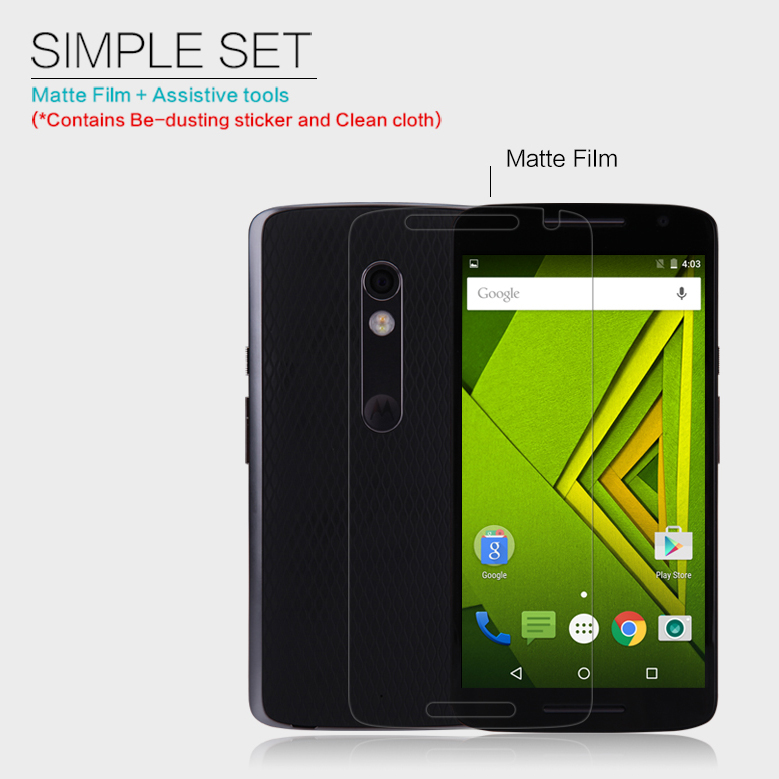 

NILLKIN Matte Scratch-resistant LCD Screen Film for Motorola Moto X Play, Other Motorola Models
