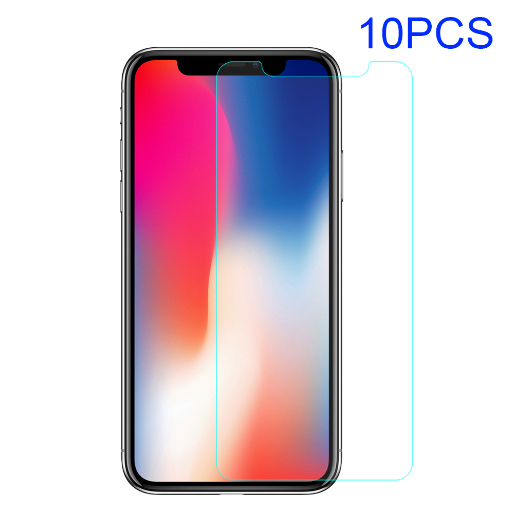 

10 Шт. / Установлено 0.25 Мм Закаленные Стеклянные Защитные Для IPhone (2019) 5,8 "/ Xs / X 5,8 Дюйма, С Отдельным Пакетом, iPhone X
