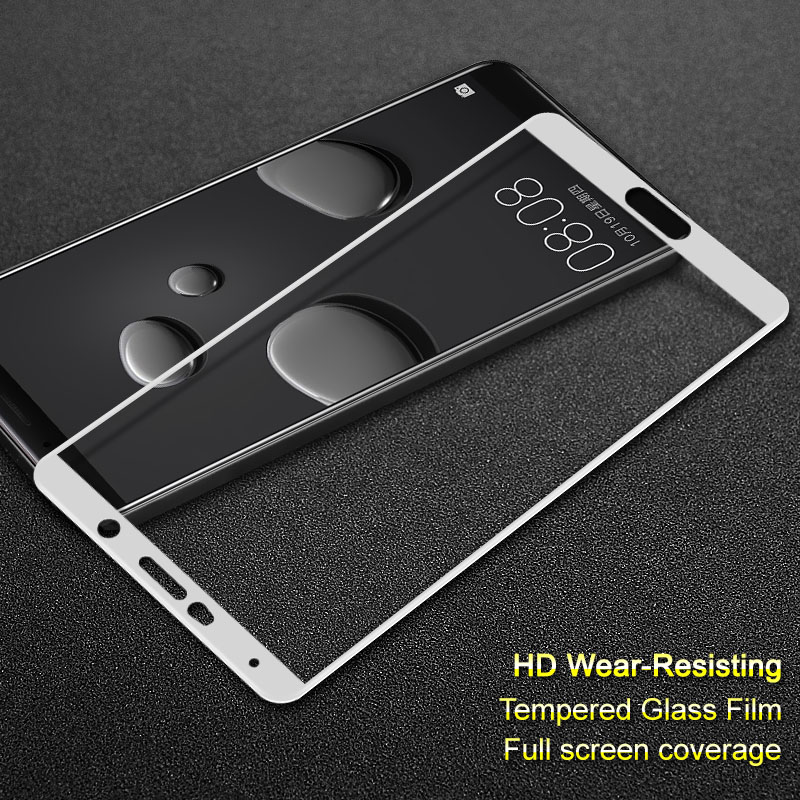 

IMAK HD Full Size Tempered Glass Screen Protector Film for Huawei Mate 10 - White, Huawei Mate 10
