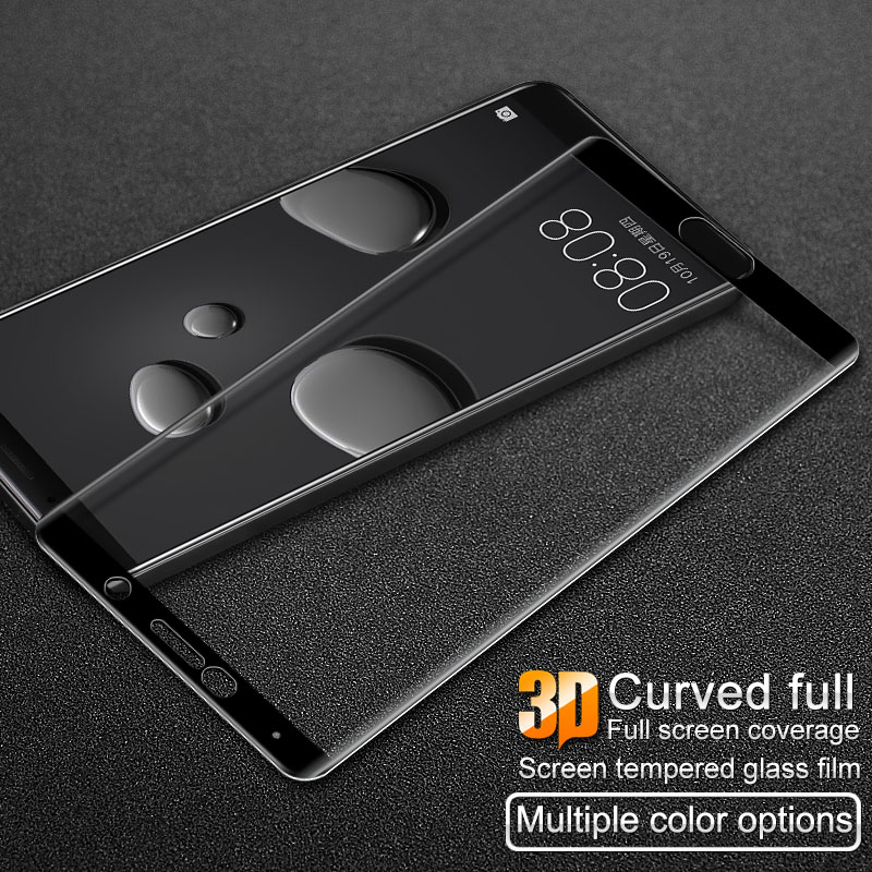 

IMAK for Huawei Mate 10 3D Curved Full Size Tempered Glass Screen Protector - Black, Huawei Mate 10