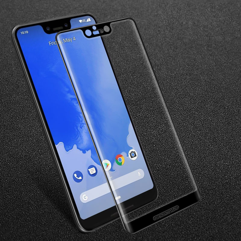 

IMAK Для Google Pixel 3 XL 3D Изогнутая Полная Крышка Закаленного Стекла Экрана Протектор, Google Pixel 3 XL