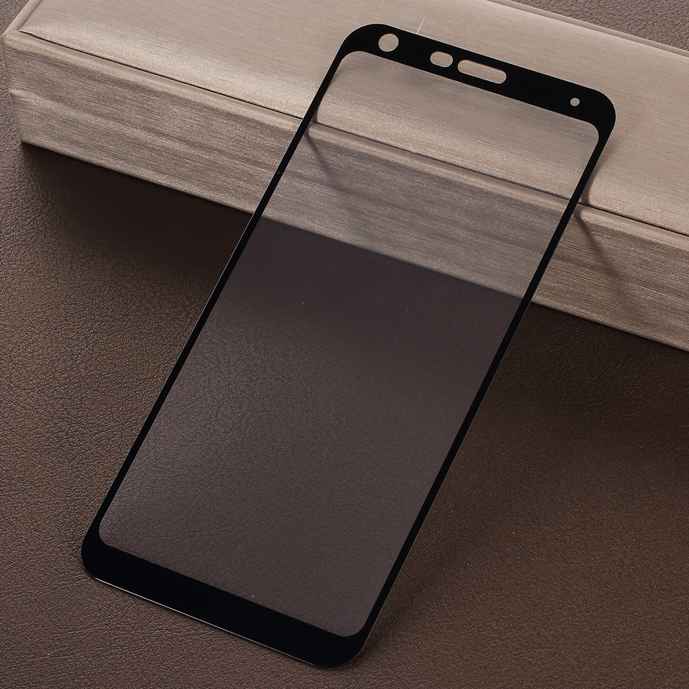 

For LG Q7 Full Size Silk Printing Tempered Glass Screen Protector, LG Q7