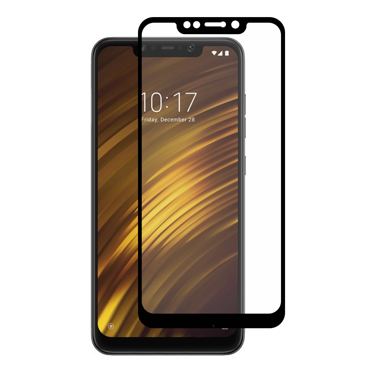 

Hat Prince Для Xiaomi Pocophone F1/ Poco F1 Полный Клей Полный Размер, Xiaomi Pocophone F1