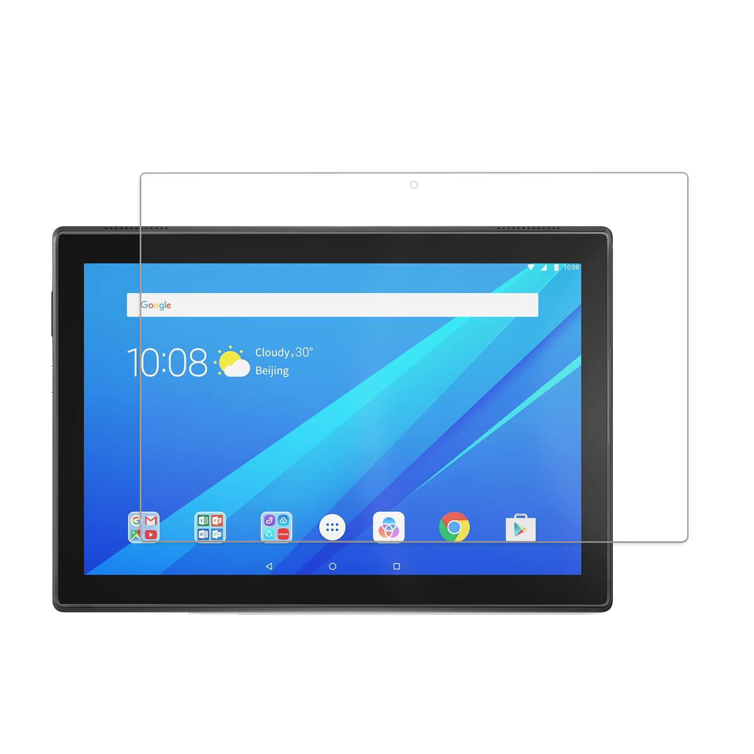 

For Lenovo Tab 4 10 9H 0.25mm Arc Edge Full Screen Coverage Tempered Glass Protector, Lenovo Tab 4 10