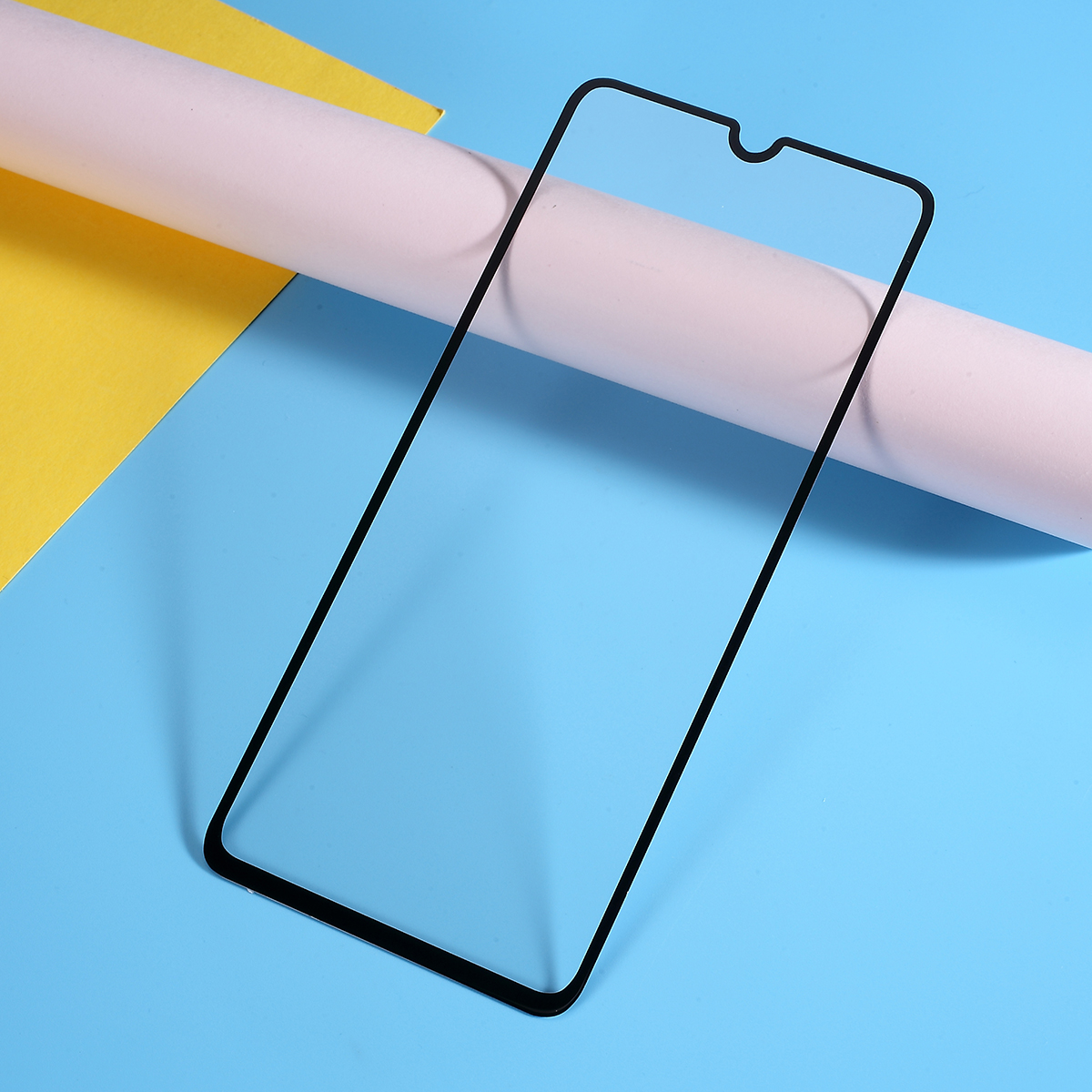 

Silk Printing Tempered Glass Full Screen Coverage Protector for Samsung Galaxy A70, Galaxy A70