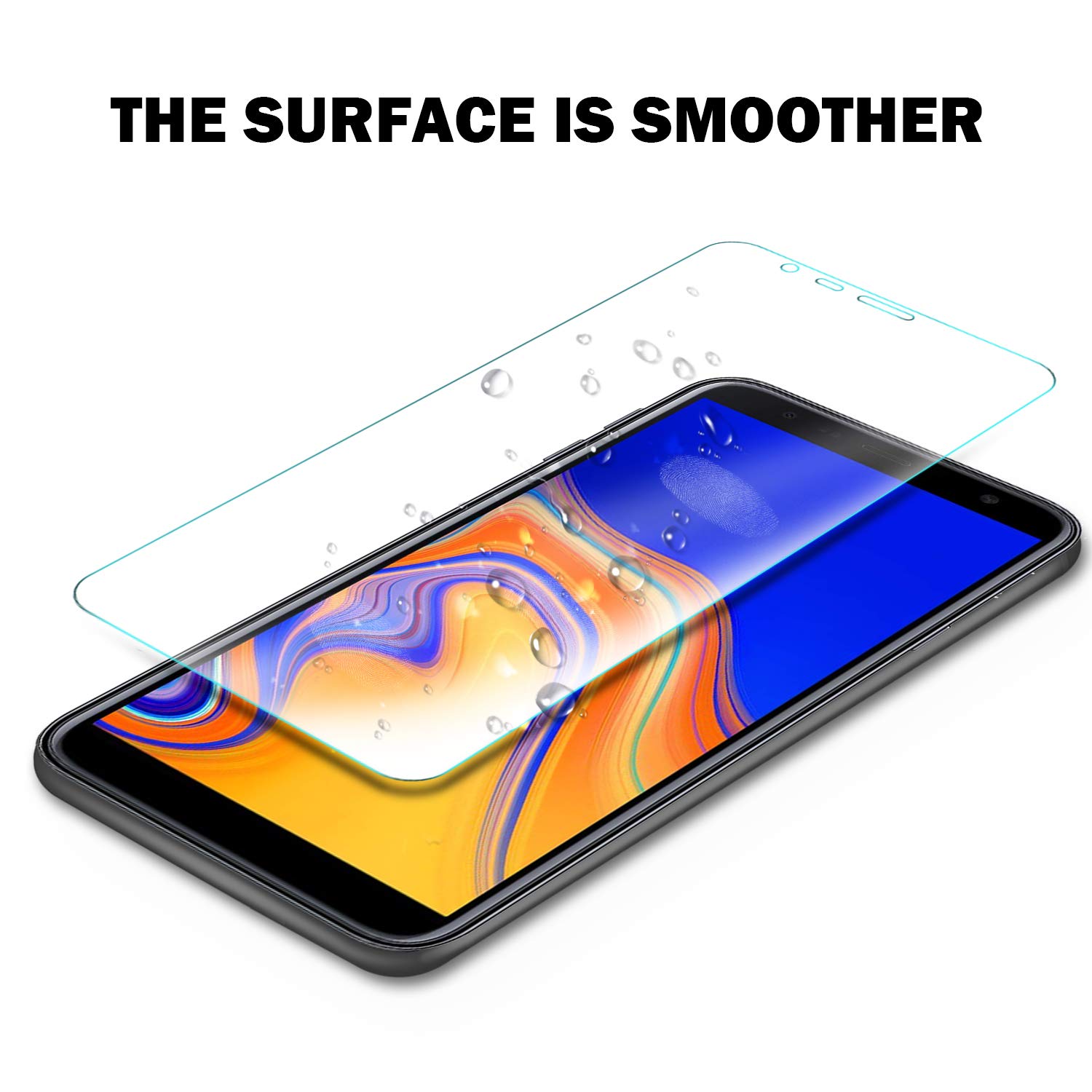 

0.25D Arc Edge Tempered Glass Screen Phone Film for Samsung Galaxy J4 Plus, Galaxy J4+