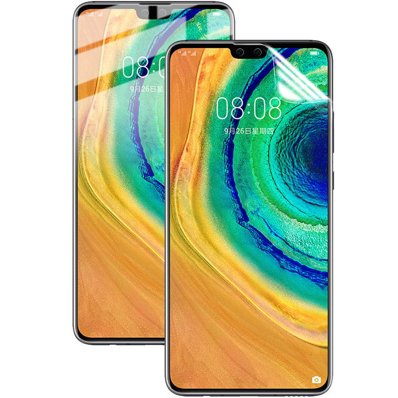 

2 ШТ. / Установить IMAK Гидрогельная Пленка III Полный Охват Охранителя Для Huawei Mate 30, Huawei Mate 30