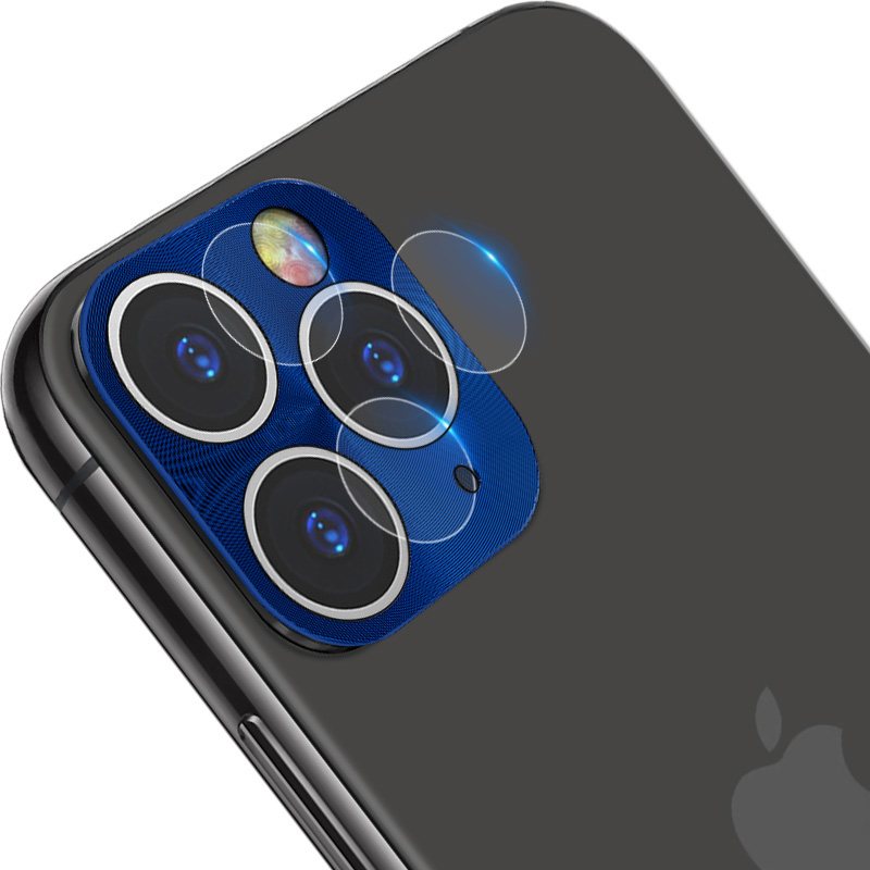 

IMAK Металлический Телефон Камеры Объектив Протектор С Линзой Пленки Для IPhone 11 Pro Max / 11 Pro 5,8 Дюйма - Синий, iPhone 11 Pro Max 6.5 inch
