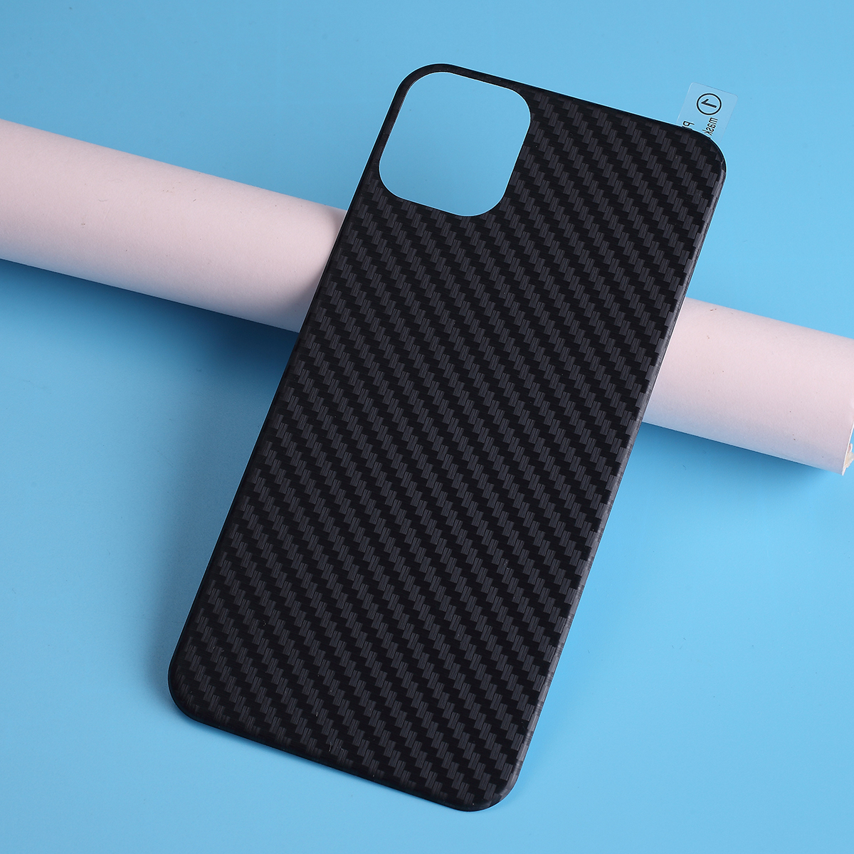 

Полный Назад Стикер Углеродного Волокна Текстуры Протектора ПЭТ Пленки Для Apple Iphone 11 Pro 5,8 Дюйма, iPhone 12 mini