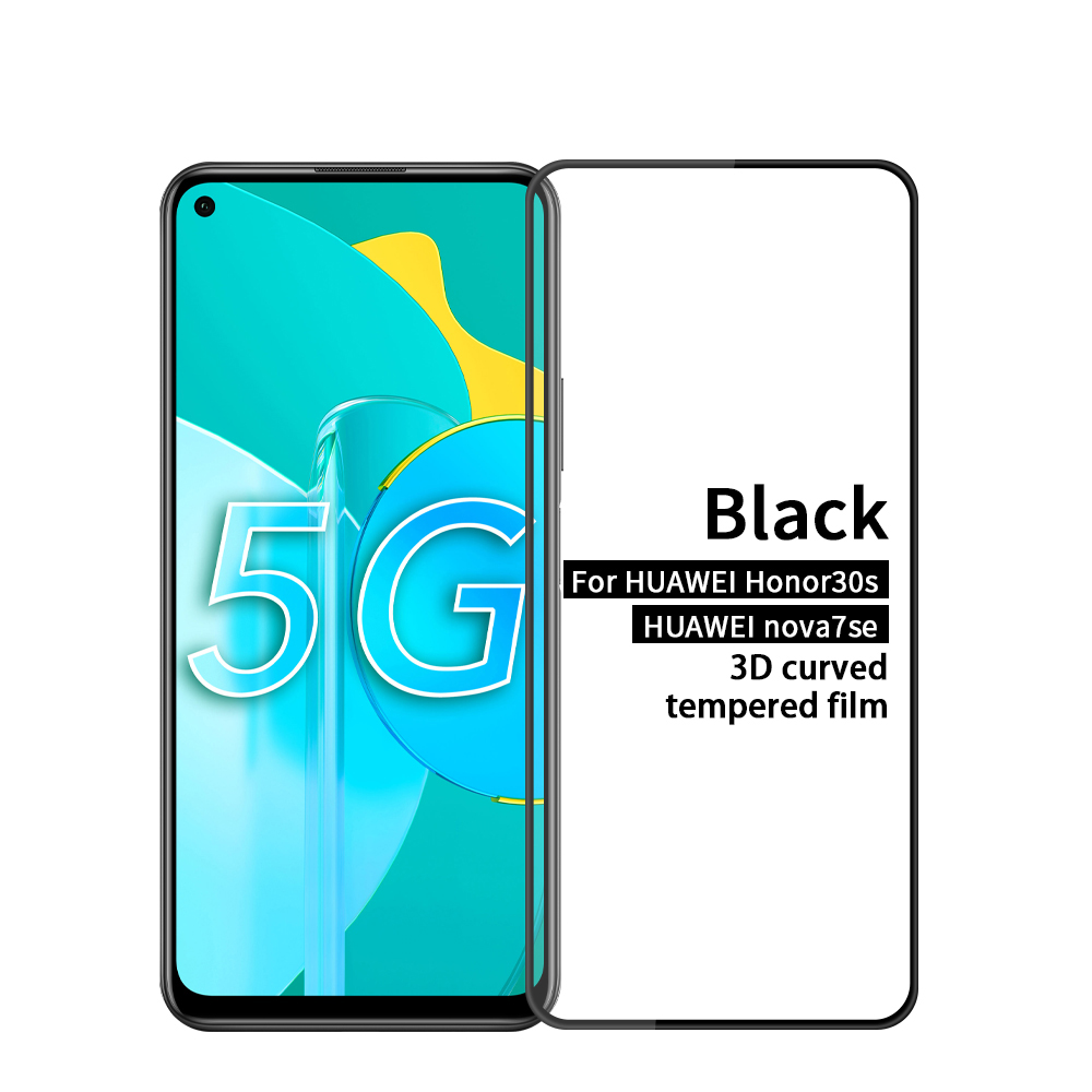 

PINWUYO Curved Full Screen Tempered Anti-explosion Glass Film for Huawei Honor 30S/nova 7 SE, Other Huawei Models