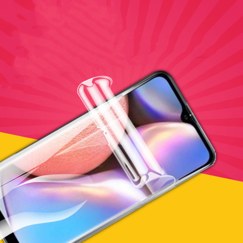 

Full Coverage Ultra Clear Anti-Glare Soft TPU Screen Protector for Samsung Galaxy A10s, Galaxy A10s