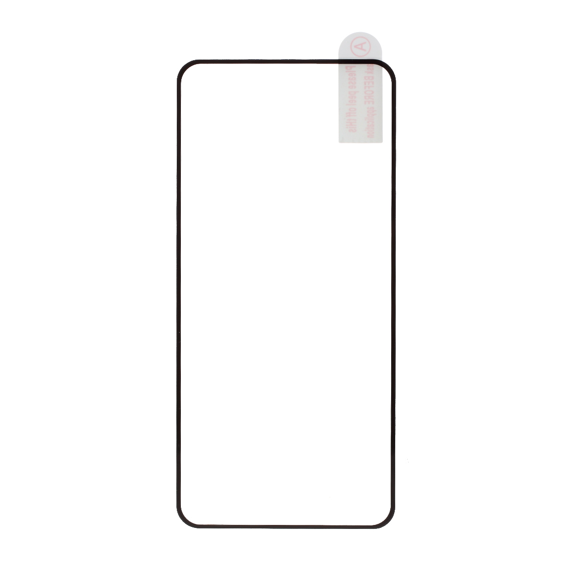 

Full Coverage Screen Film for Google Pixel 5 Silk Printing Tempered Glass Shield (Full Glue), Google Pixel 5